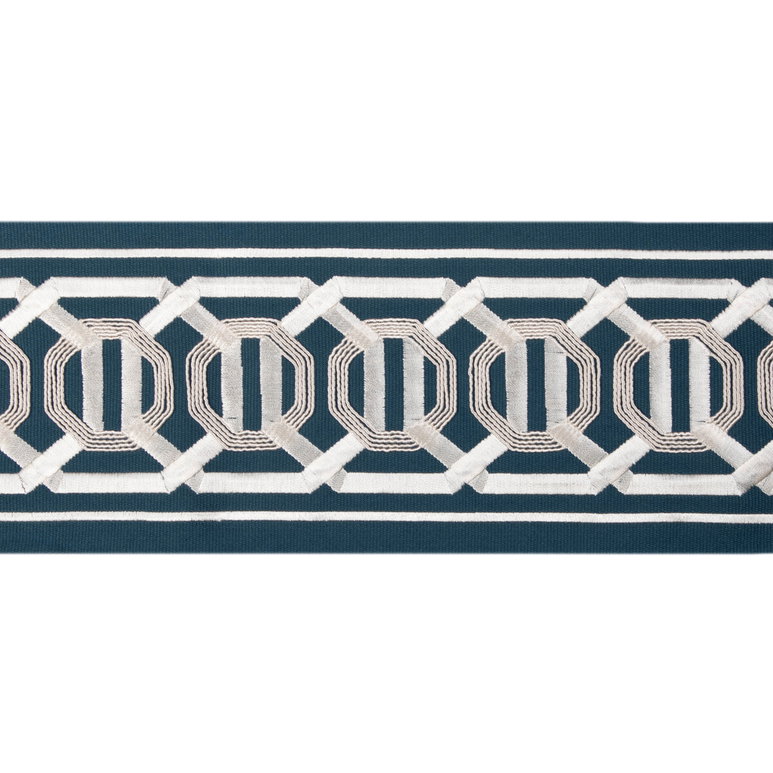 Kravet Octagon Wide Tape Indigo Tapes Trim