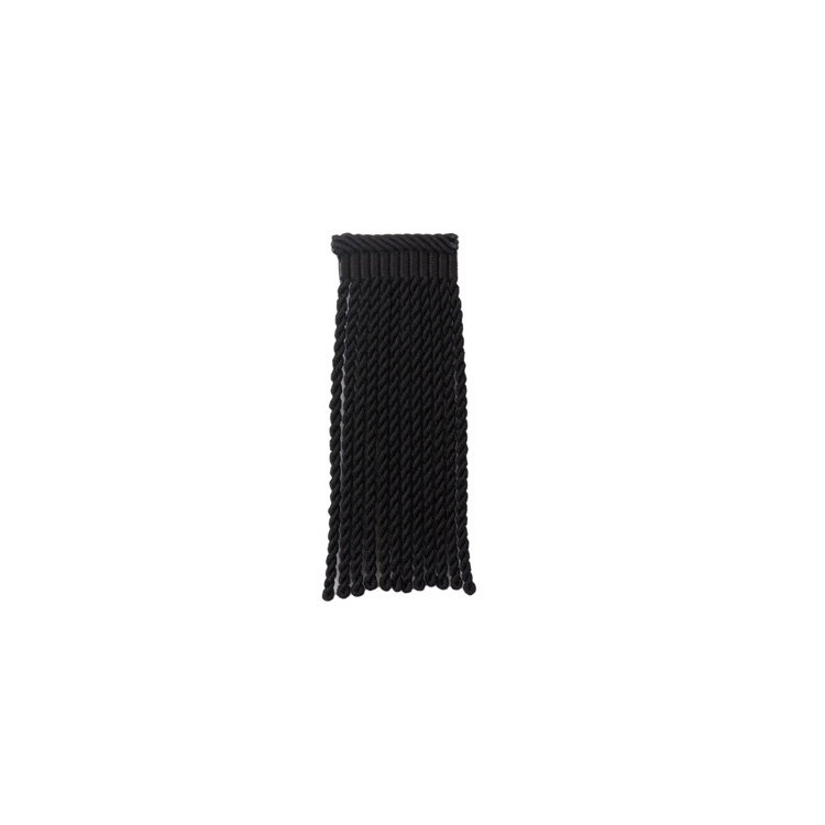 Brunschwig &amp; Fils Coeur Bullion-L Black Bullion Trim