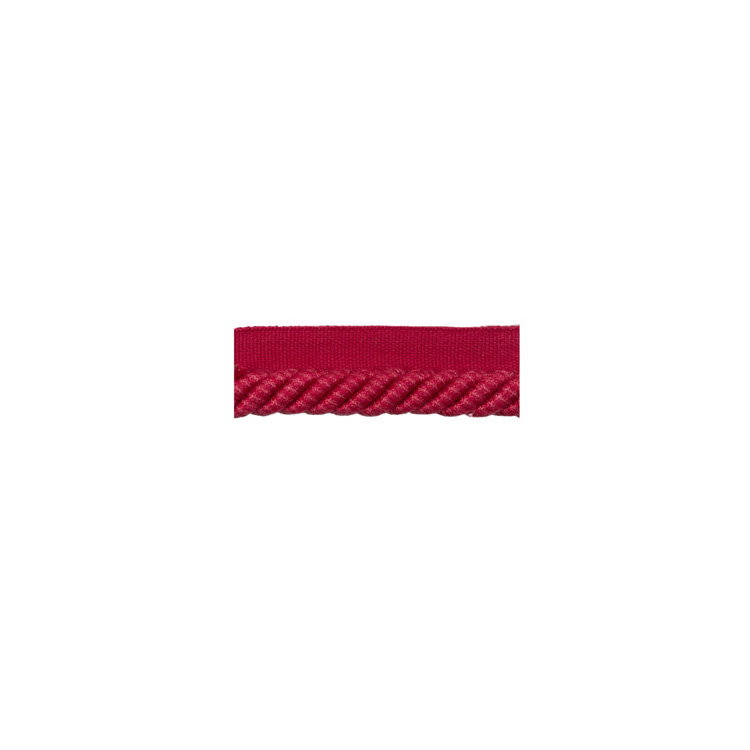 Brunschwig &amp; Fils Coeur Cable-L Raspberry Cord Trim