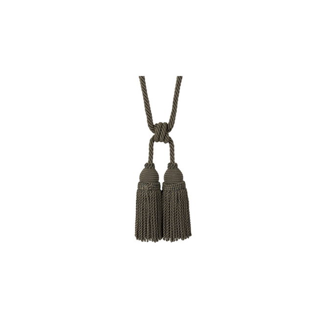 Brunschwig &amp; Fils Coeur Tieback-D Charcoal Tassel / Tieback Trim