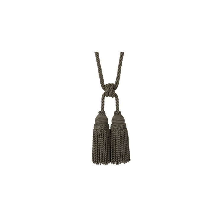 Brunschwig &amp; Fils Coeur Tieback-D Charcoal Tassel / Tieback Trim