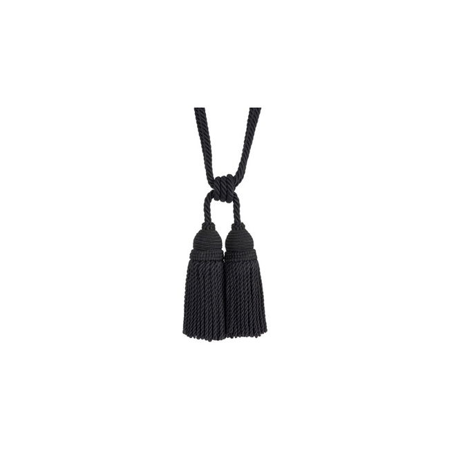 Brunschwig &amp; Fils Coeur Tieback-D Black Tassel / Tieback Trim