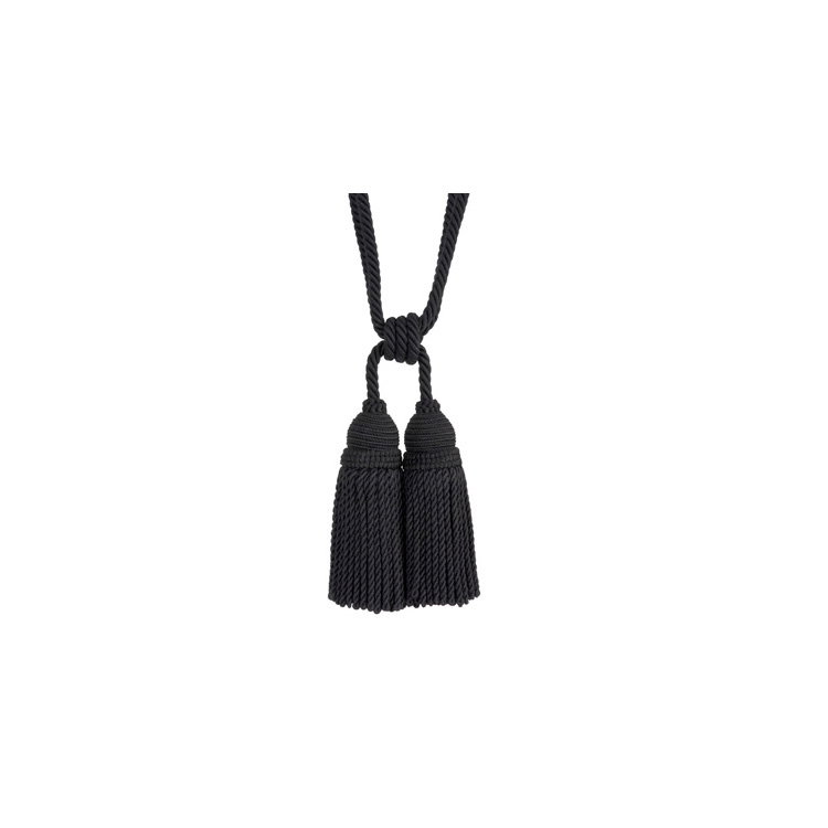 Brunschwig &amp; Fils Coeur Tieback-D Black Tassel / Tieback Trim