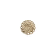 Brunschwig & Fils Coeur Rosette Hemp Button/Frogs/Rosettes Trim