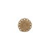 Brunschwig & Fils Coeur Rosette Straw Button/Frogs/Rosettes Trim