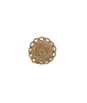 Brunschwig & Fils Coeur Rosette Straw Button/Frogs/Rosettes Trim