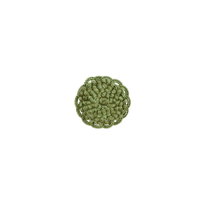 Brunschwig &amp; Fils Coeur Rosette Leaf Button/Frogs/Rosettes Trim
