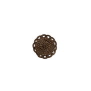 Brunschwig & Fils Coeur Rosette Tobacco Button/Frogs/Rosettes Trim