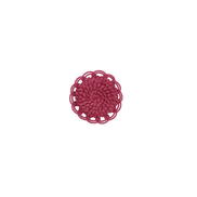 Brunschwig & Fils Coeur Rosette Fuchsia Button/Frogs/Rosettes Trim