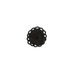 Brunschwig & Fils Coeur Rosette Black Button/Frogs/Rosettes Trim