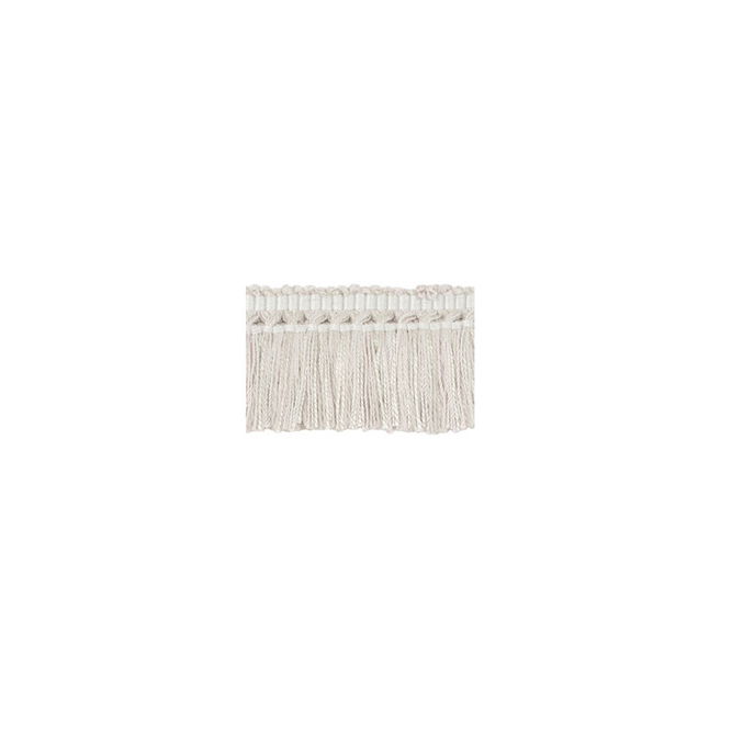 Brunschwig &amp; Fils Coeur Brush Dove Fringe Trim
