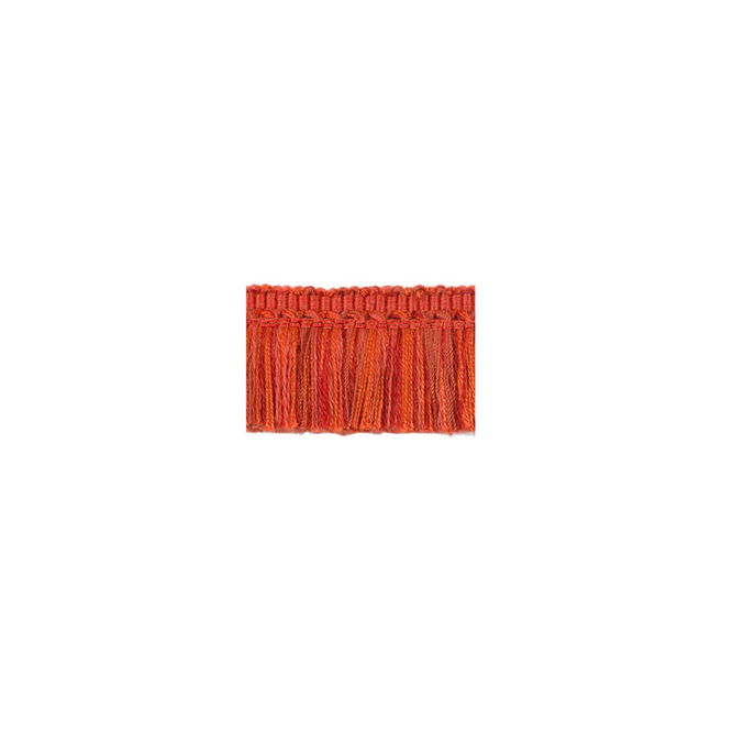 Brunschwig &amp; Fils Coeur Brush Rust Fringe Trim