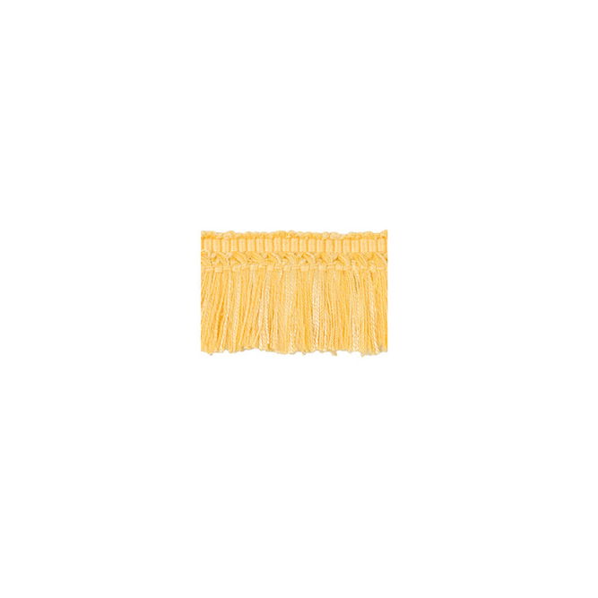 Brunschwig &amp; Fils Coeur Brush Daffodil Fringe Trim