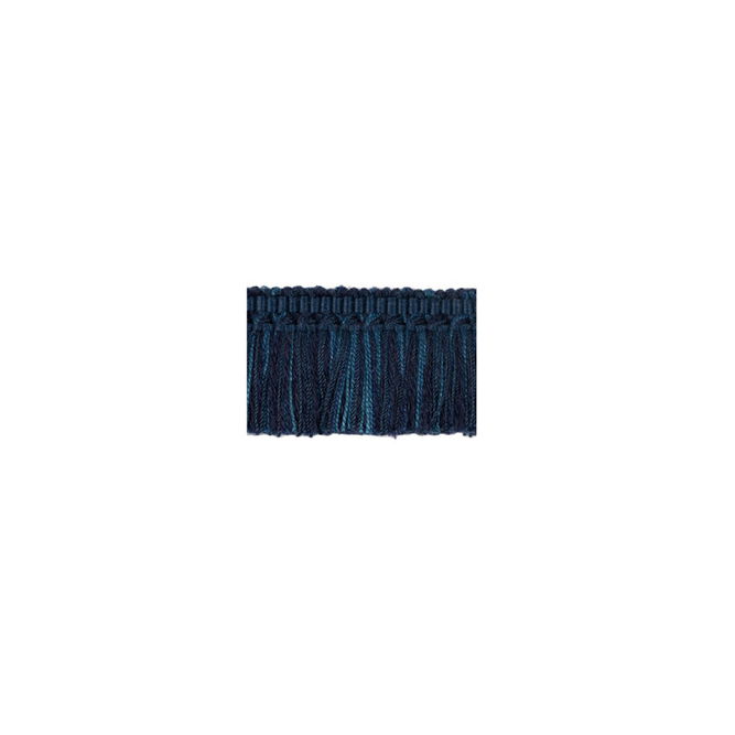 Brunschwig &amp; Fils Coeur Brush Marine Fringe Trim