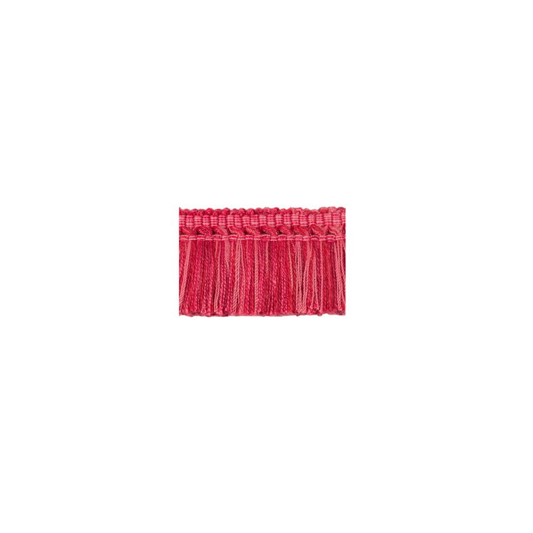 Brunschwig &amp; Fils Coeur Brush Raspberry Fringe Trim