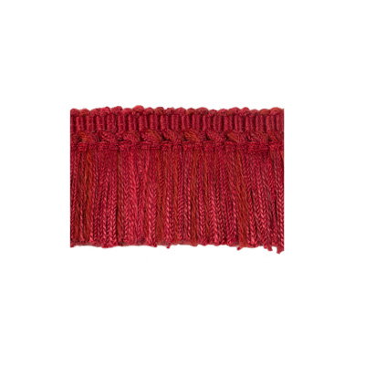 Brunschwig &amp; Fils Coeur Brush Ruby Fringe Trim