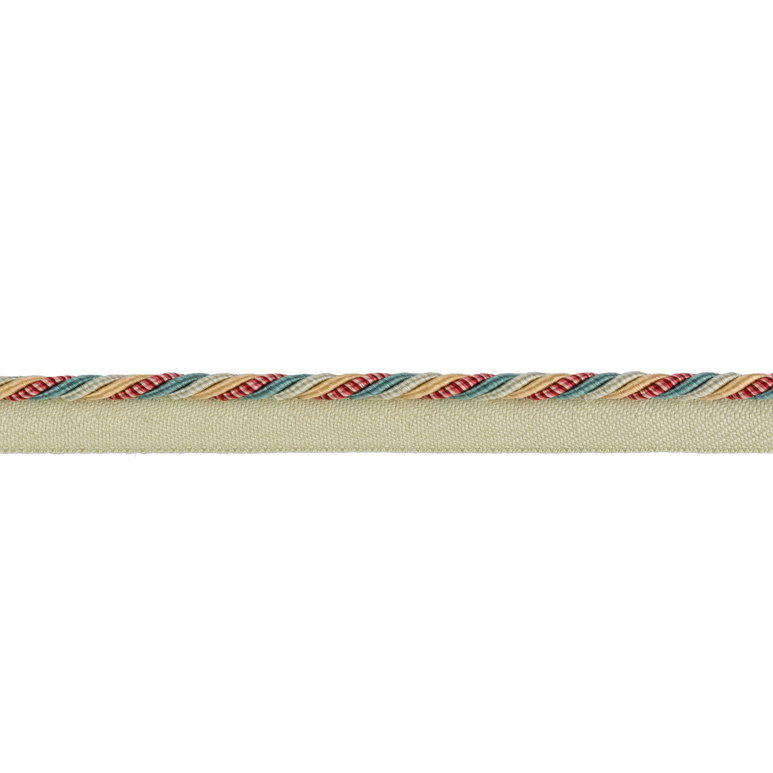 Brunschwig &amp; Fils Soie Cord Petite Blue Multi Cord Trim