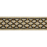 Brunschwig & Fils Le Boise Tape Black Braid / Tape Trim