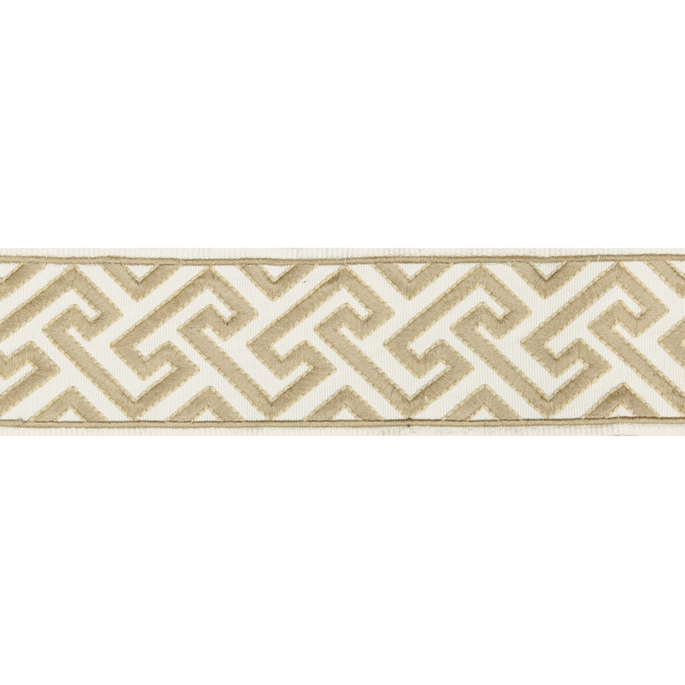 Brunschwig &amp; Fils Sanchi Tape Beige Braid / Tape Trim