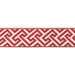 Brunschwig & Fils Sanchi Tape Red Braid / Tape Trim