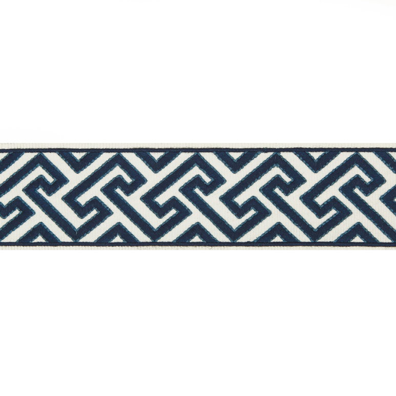 Brunschwig &amp; Fils Sanchi Tape Indigo Braid / Tape Trim