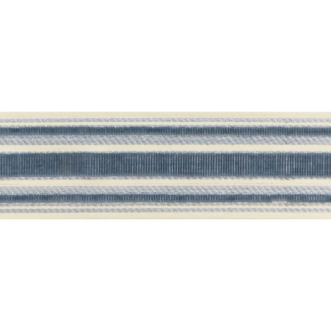 Brunschwig &amp; Fils Canton Tape Blue Braid / Tape Trim