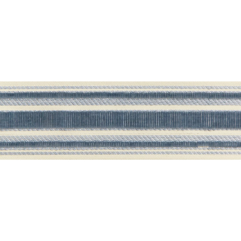 Brunschwig &amp; Fils Canton Tape Blue Braid / Tape Trim