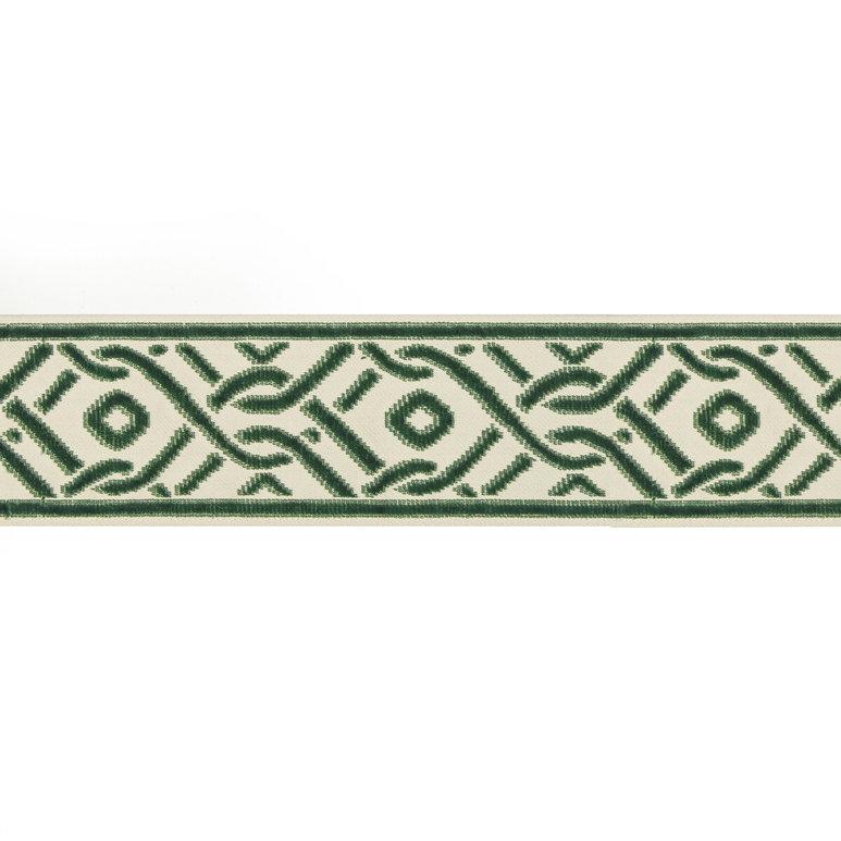 Brunschwig &amp; Fils Pailou Tape Evergreen Braid / Tape Trim