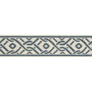 Brunschwig & Fils Pailou Tape Blue Braid / Tape Trim