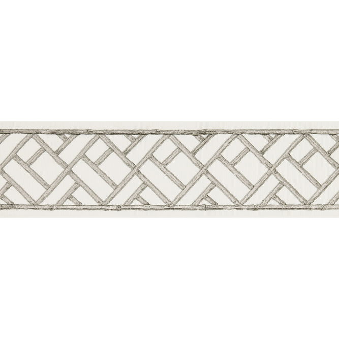 Brunschwig &amp; Fils Torana Tape Grey Braid / Tape Trim