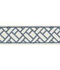 Brunschwig & Fils Torana Tape Blue Braid / Tape Trim