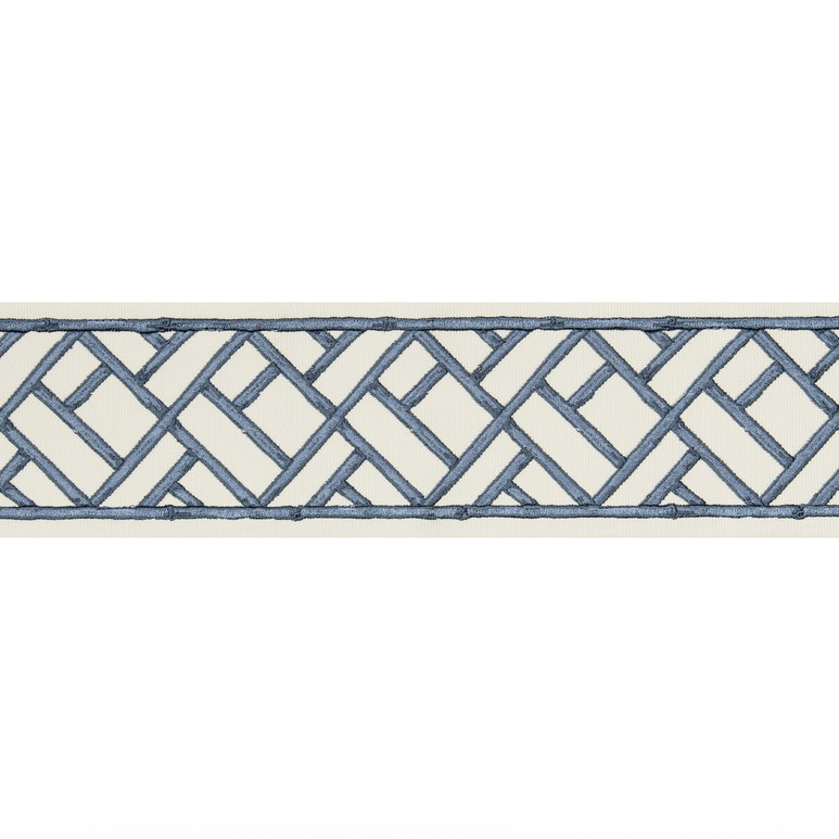 Brunschwig &amp; Fils Torana Tape Blue Braid / Tape Trim