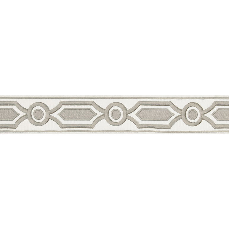 Brunschwig &amp; Fils Ganden Tape Grey Braid / Tape Trim