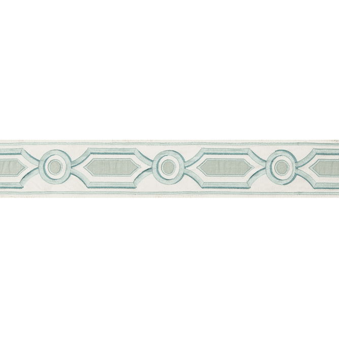 Brunschwig &amp; Fils Ganden Tape Aqua Braid / Tape Trim