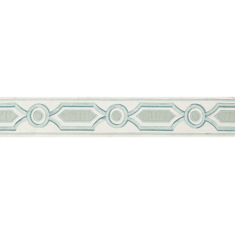 Brunschwig &amp; Fils Ganden Tape Aqua Braid / Tape Trim