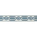 Brunschwig & Fils Ganden Tape Blue Braid / Tape Trim
