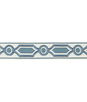 Brunschwig & Fils Ganden Tape Blue Braid / Tape Trim