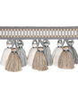 Brunschwig & Fils Andre Tassel Fringe Grey Tassel Fringe Trim
