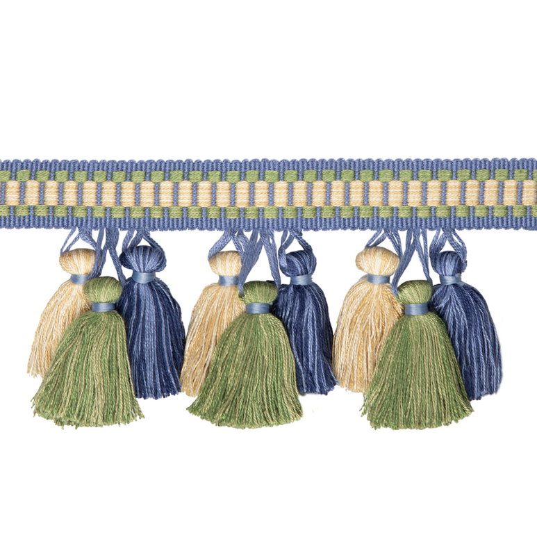 Brunschwig &amp; Fils Andre Tassel Fringe Sky Tassel Fringe Trim