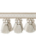 Brunschwig & Fils Andre Tassel Fringe Beige Tassel Fringe Trim