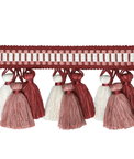 Brunschwig & Fils Andre Tassel Fringe Red Tassel Fringe Trim