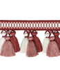 Brunschwig & Fils Andre Tassel Fringe Red Tassel Fringe Trim