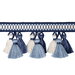 Brunschwig & Fils Andre Tassel Fringe Navy Tassel Fringe Trim