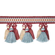 Brunschwig & Fils Andre Tassel Fringe Rose Tassel Fringe Trim