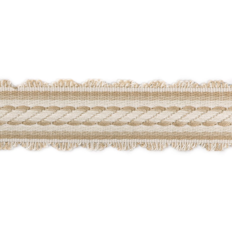 Brunschwig &amp; Fils Jacqueline Braid Beige Braid / Tape Trim