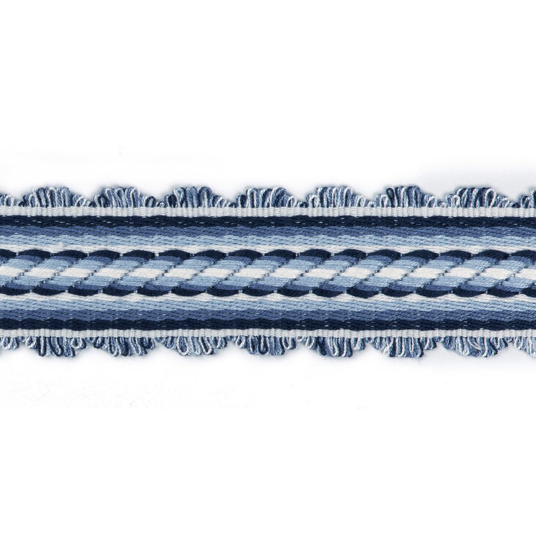 Brunschwig &amp; Fils Jacqueline Braid Blue Braid / Tape Trim