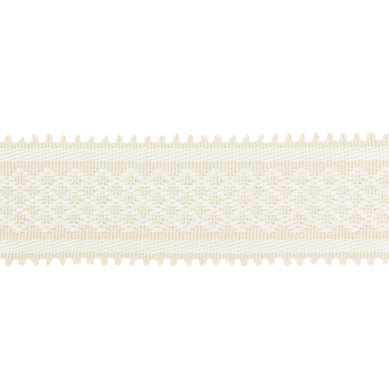 Brunschwig &amp; Fils Bastille Braid Snow Braid / Tape Trim
