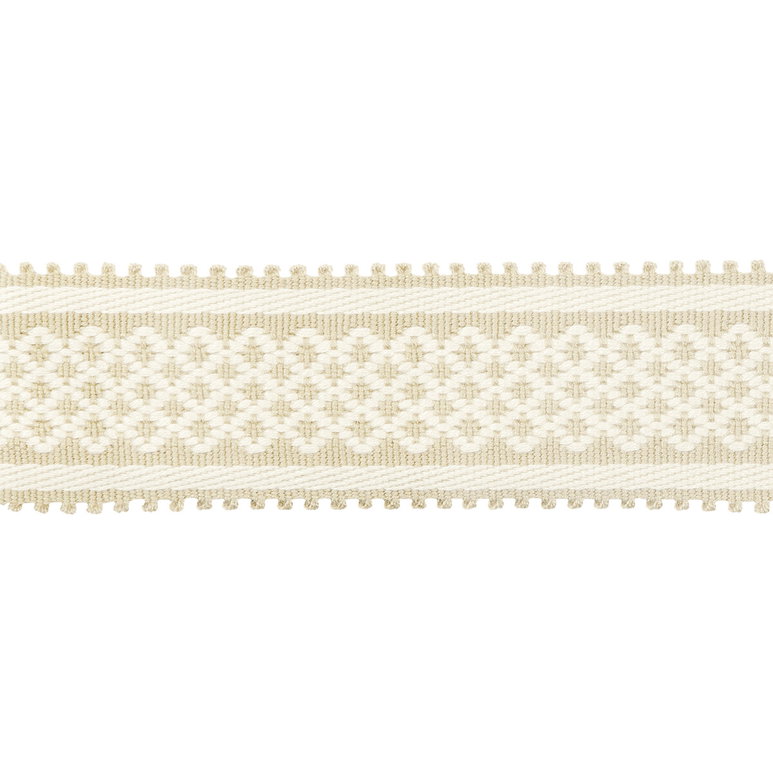 Brunschwig &amp; Fils Bastille Braid Beige Braid / Tape Trim