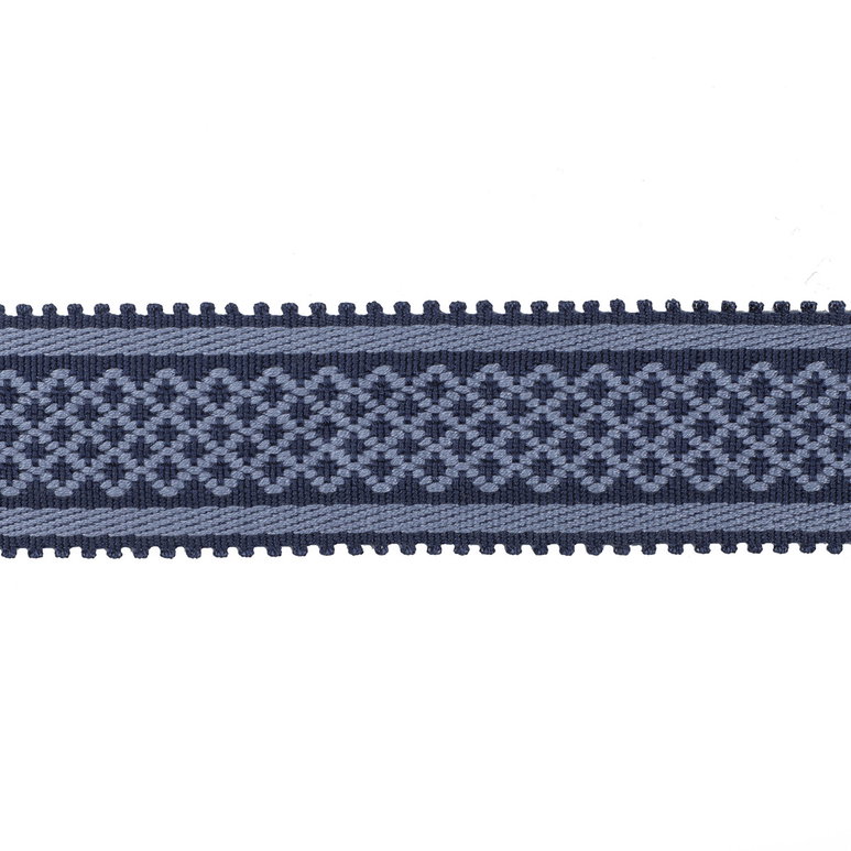 Brunschwig &amp; Fils Bastille Braid Navy Braid / Tape Trim