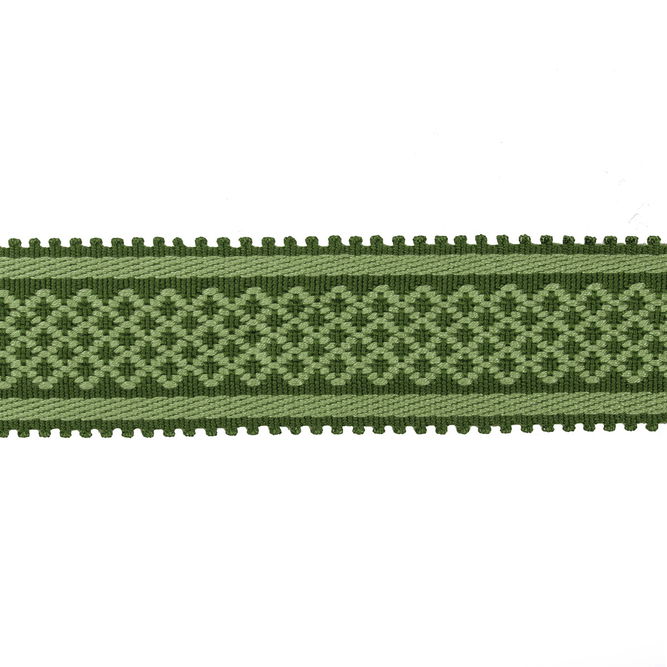Brunschwig &amp; Fils Bastille Braid Emerald Braid / Tape Trim